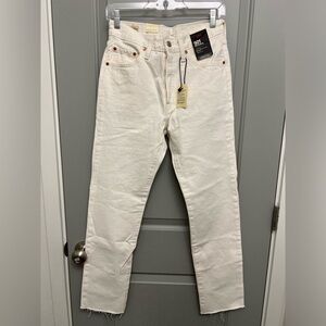 Women’s 501 Original Levi’s Jeans (White)